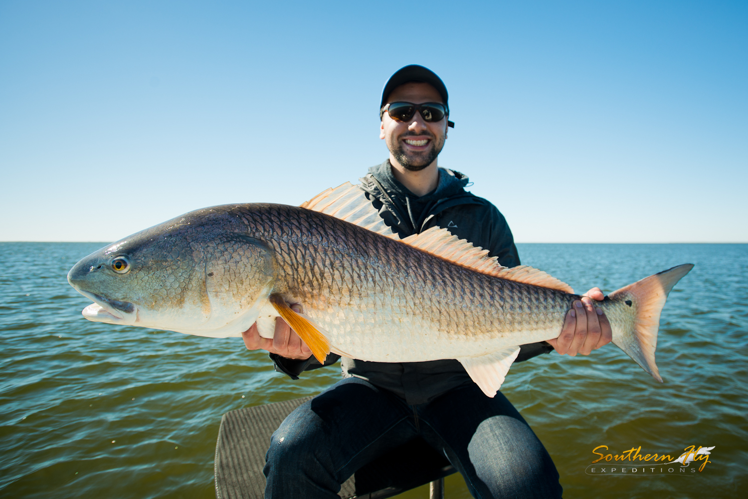 Shallow water fly fishing Delecroix La Southern Fly Expeditions