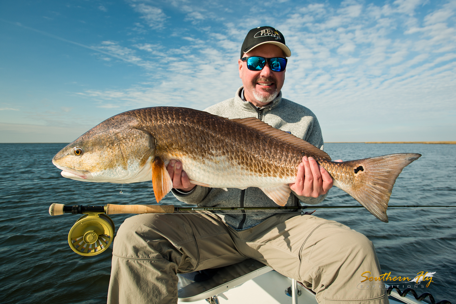 Spin Fishing Vacation In the Marsh Waters Hopedale La with Southern Fly Expeditions 