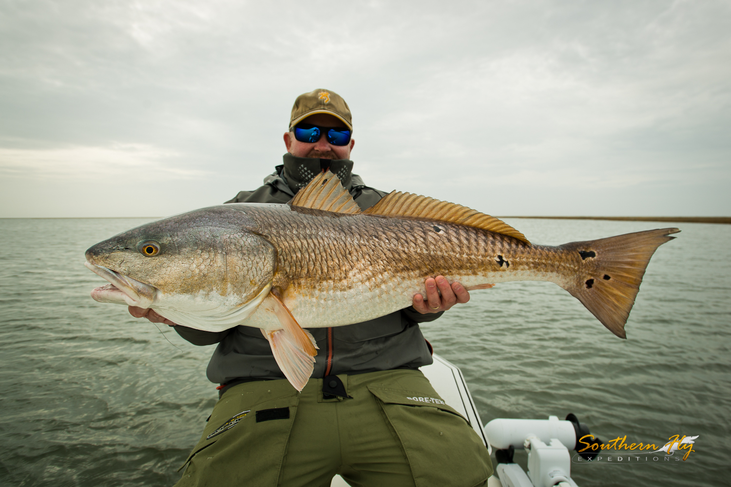 hopedale fly fishing guide with captain brandon keck and southern fly expeditions