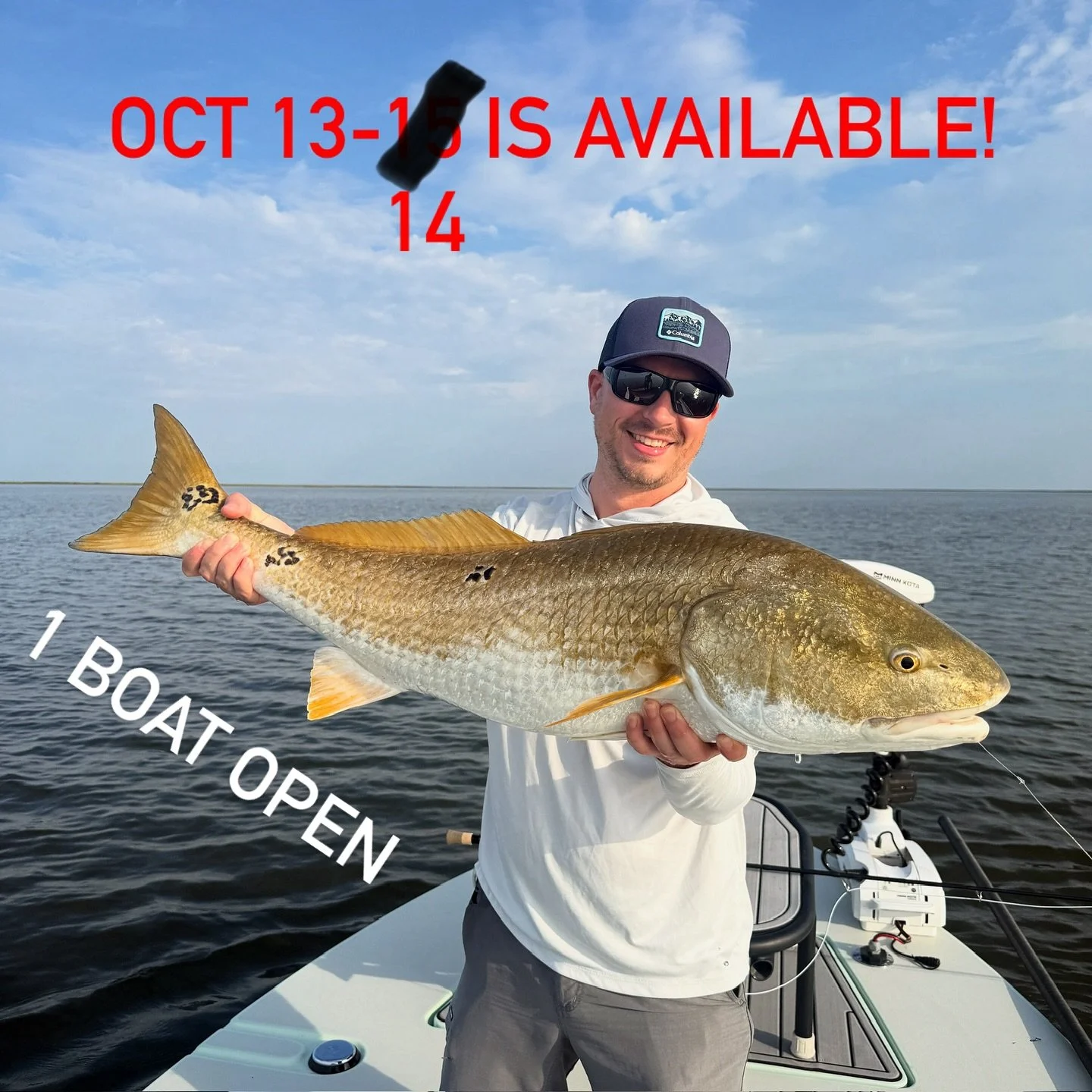 Who wants Oct 13 &amp; 14?! We have a last min spot come open and it hasn&rsquo;t filled yet. Calling for blue bird skies too!