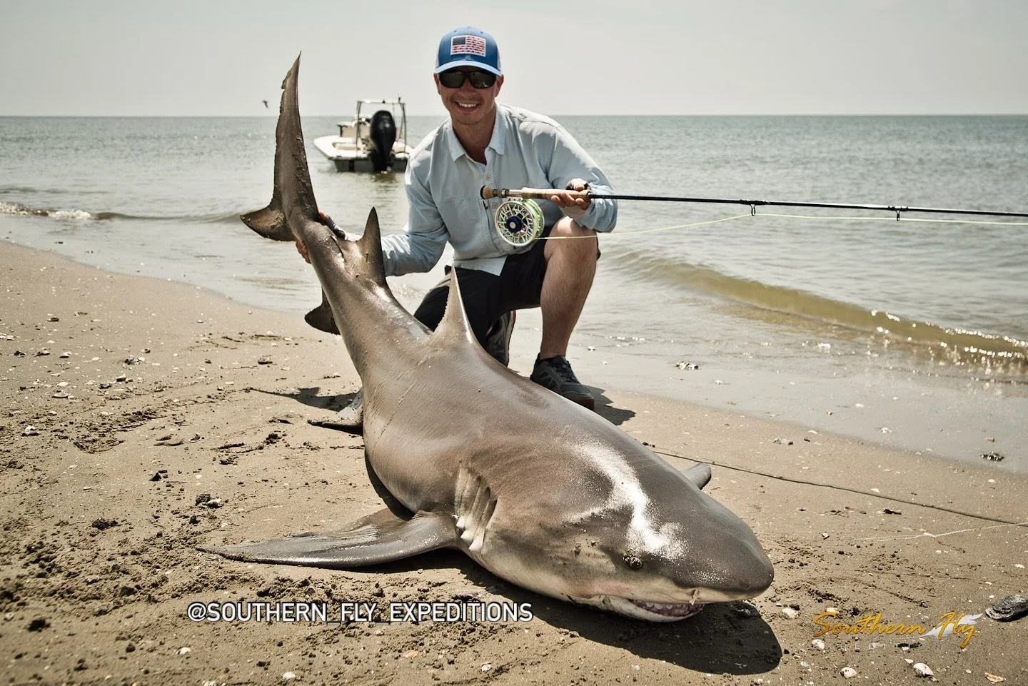 Flashback to 6 yrs ago when @cubalayaoutfitters let me have some bow time and this was the first to show up. Connected with my 10wt we got drug around pretty good.
Feels like yesterday&hellip; where has time gone&hellip;