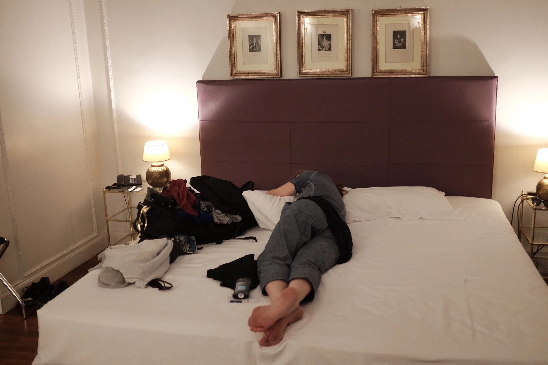 Crashing at the Hotel Alexandra
