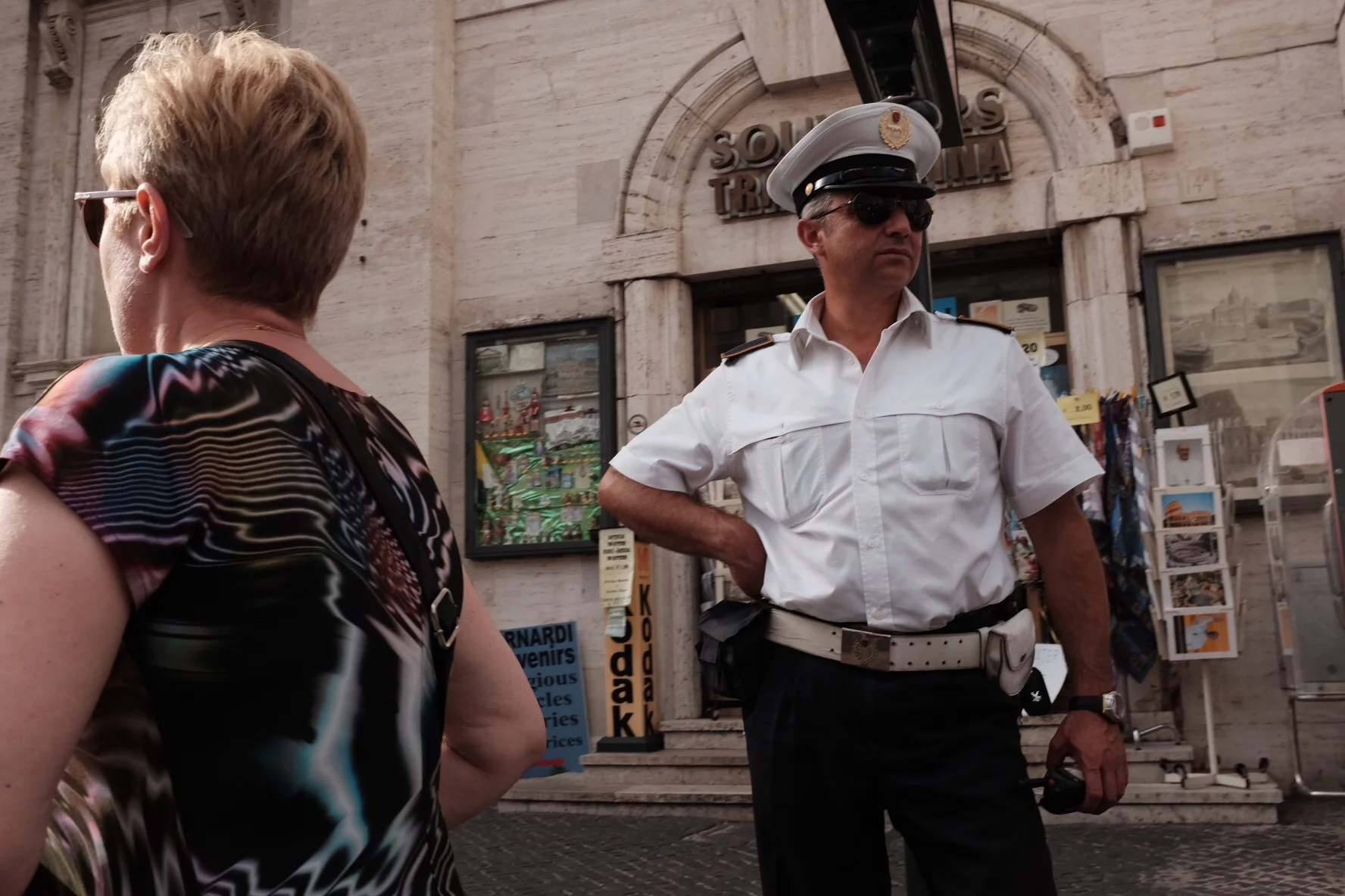 Fancy police uniform
