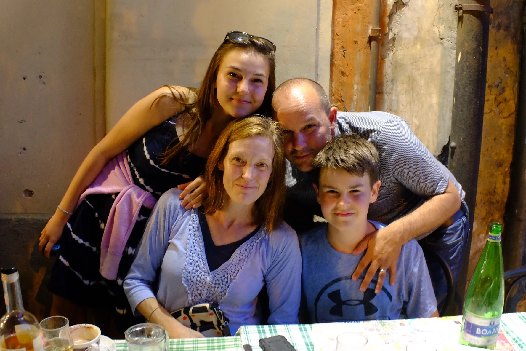 La familia as seen by our new Belgian friends