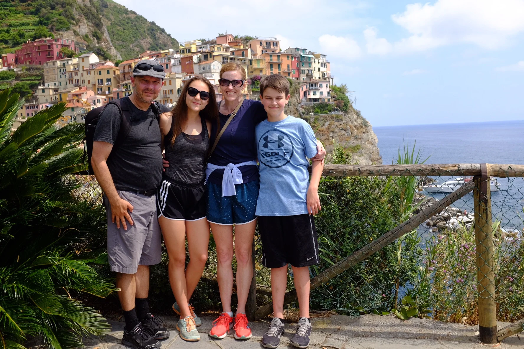 Family photo (missing: Jenny Craig)
