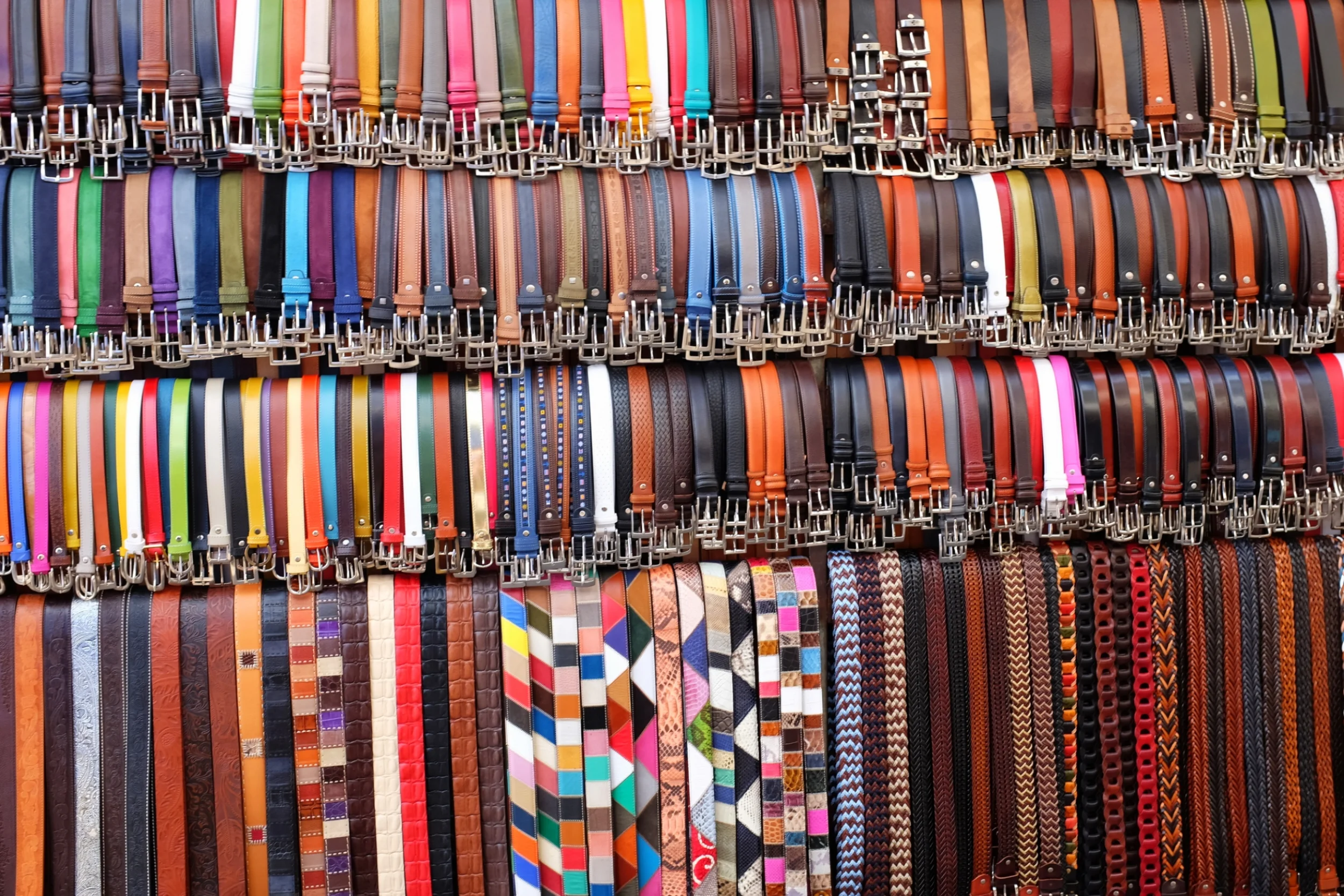 Florence Mercato Centrale leather belts