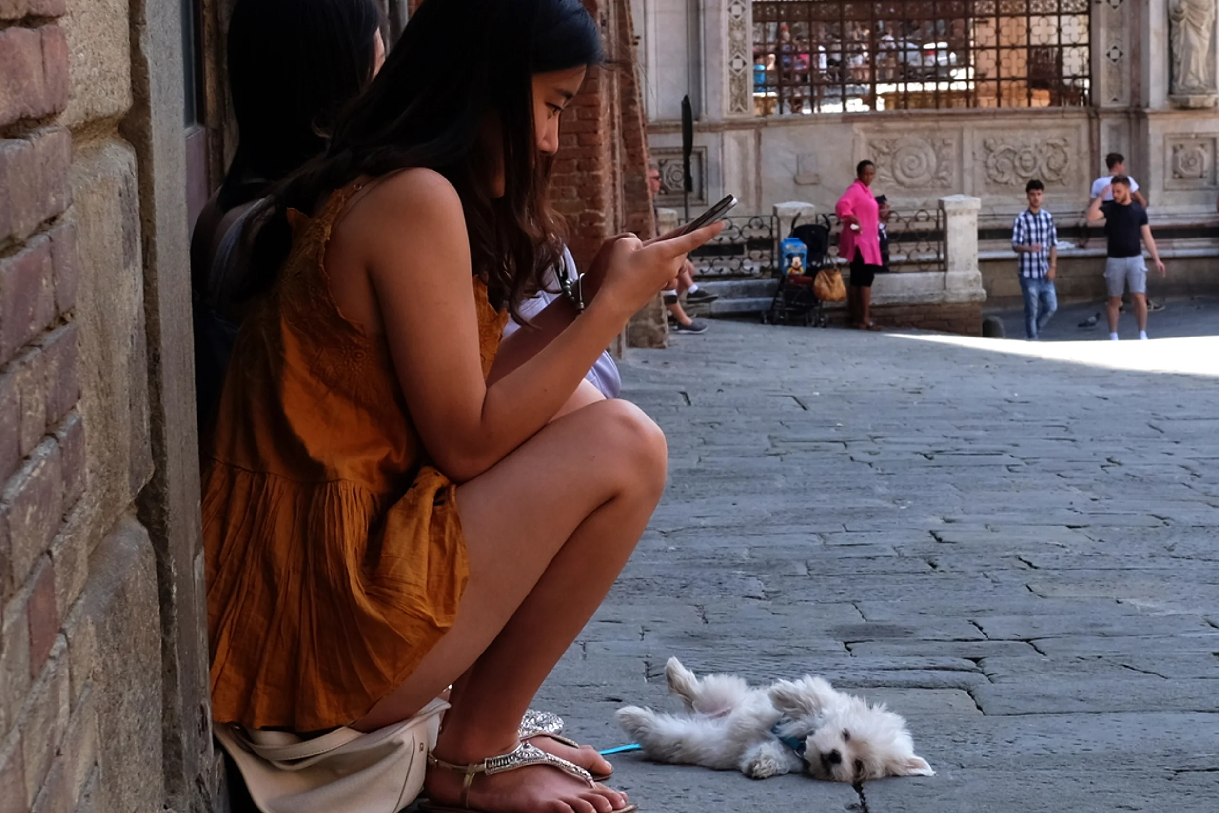 Sleepy in Siena