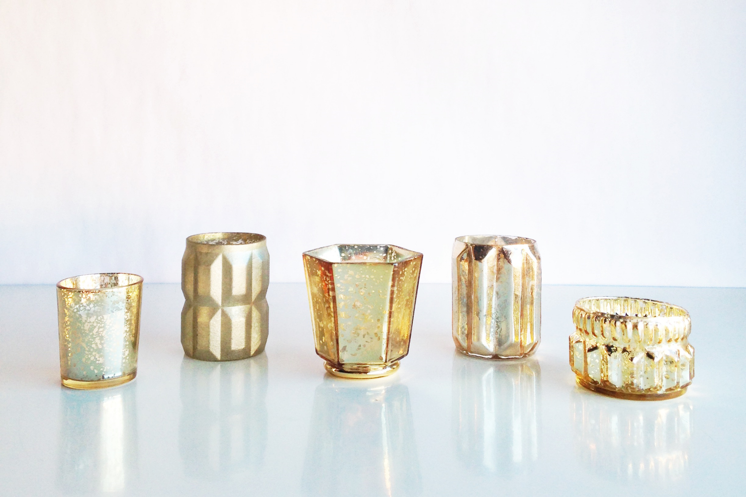 Candlesticks + Votives — Otis + Pearl Partywares