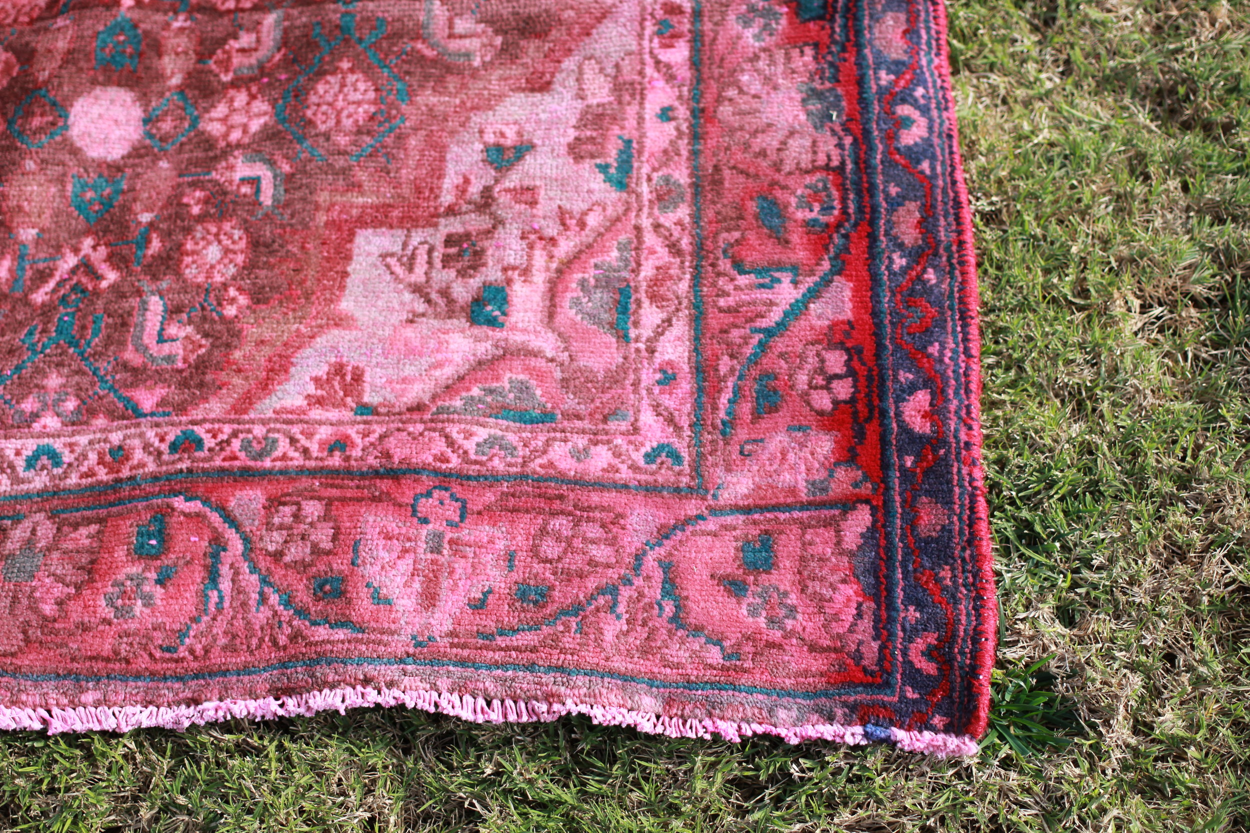 Deep Pink Persian Rug — Otis + Pearl Partywares