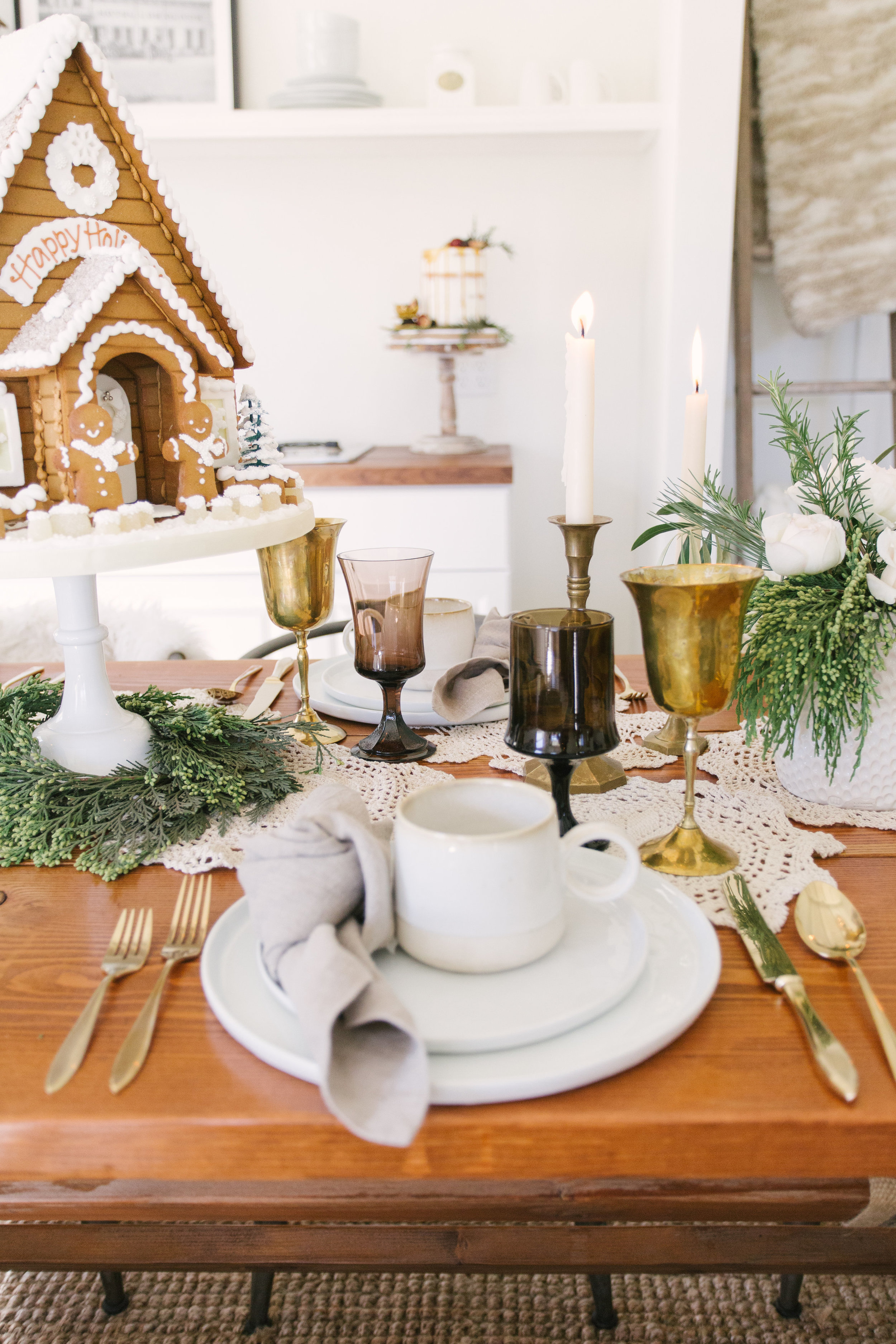 Modern White Dinner — Otis + Pearl Partywares