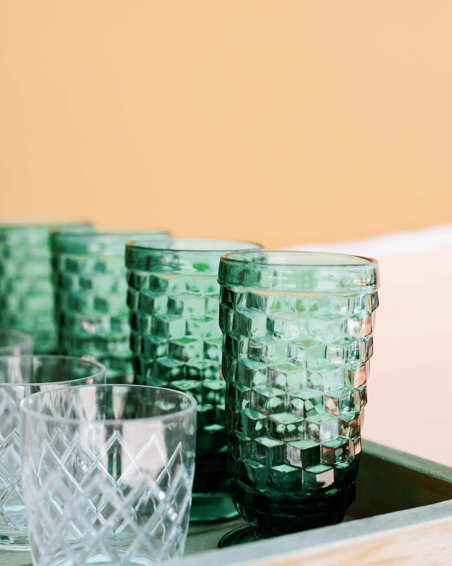 Our turquoise goblets are our new spotlight of the week  item and are renting for 25% off through 4/3. These pretties are a favorite anytime of year and bring a fun and fresh pop of color!

Every Wednesday through Spring we will be spotlighting a dif