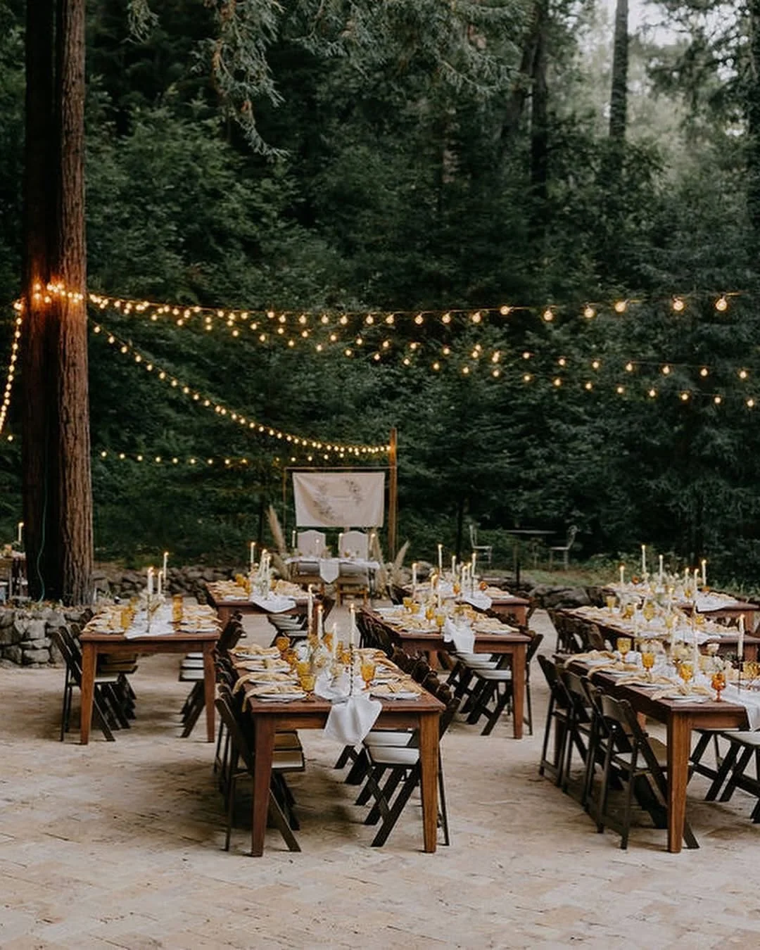 Golden tones, textured linens, and candlelight&mdash;proof that the smallest details set the mood for the whole celebration.

Venue: waterfall lodge
@waterfalllodge_santacruz
Photography: Nirav Patel
@niravpatelweddings
Coordination: Sugarlyn Events
