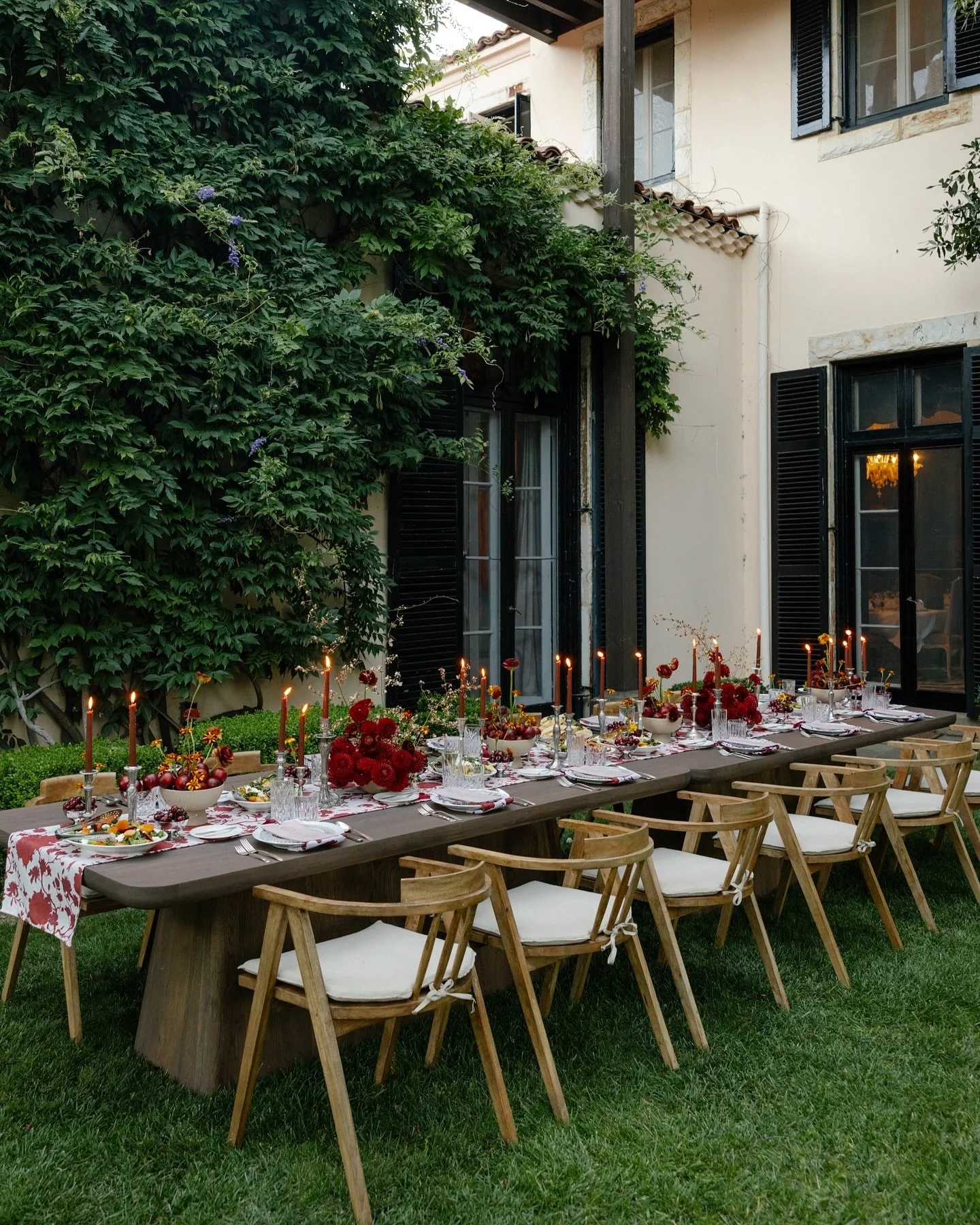 Proof that dinner parties > going out. 🍷✨

Golden hour, candlelight, juicy plums, and your favorite people gathered around one long table. This is your sign to romanticize the season, host the dinner, and use the &ldquo;too pretty&rdquo; plates.
