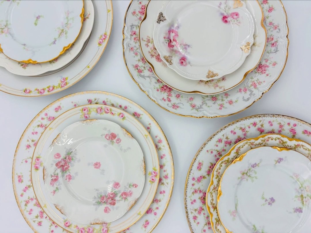 A little floral, a whole lot of girly charm. Romance isn&rsquo;t dead &mdash; it&rsquo;s just tucked away in our cabinets. Let these lovely ladies steal the show at your next bridal or baby shower. 🕊️🍰