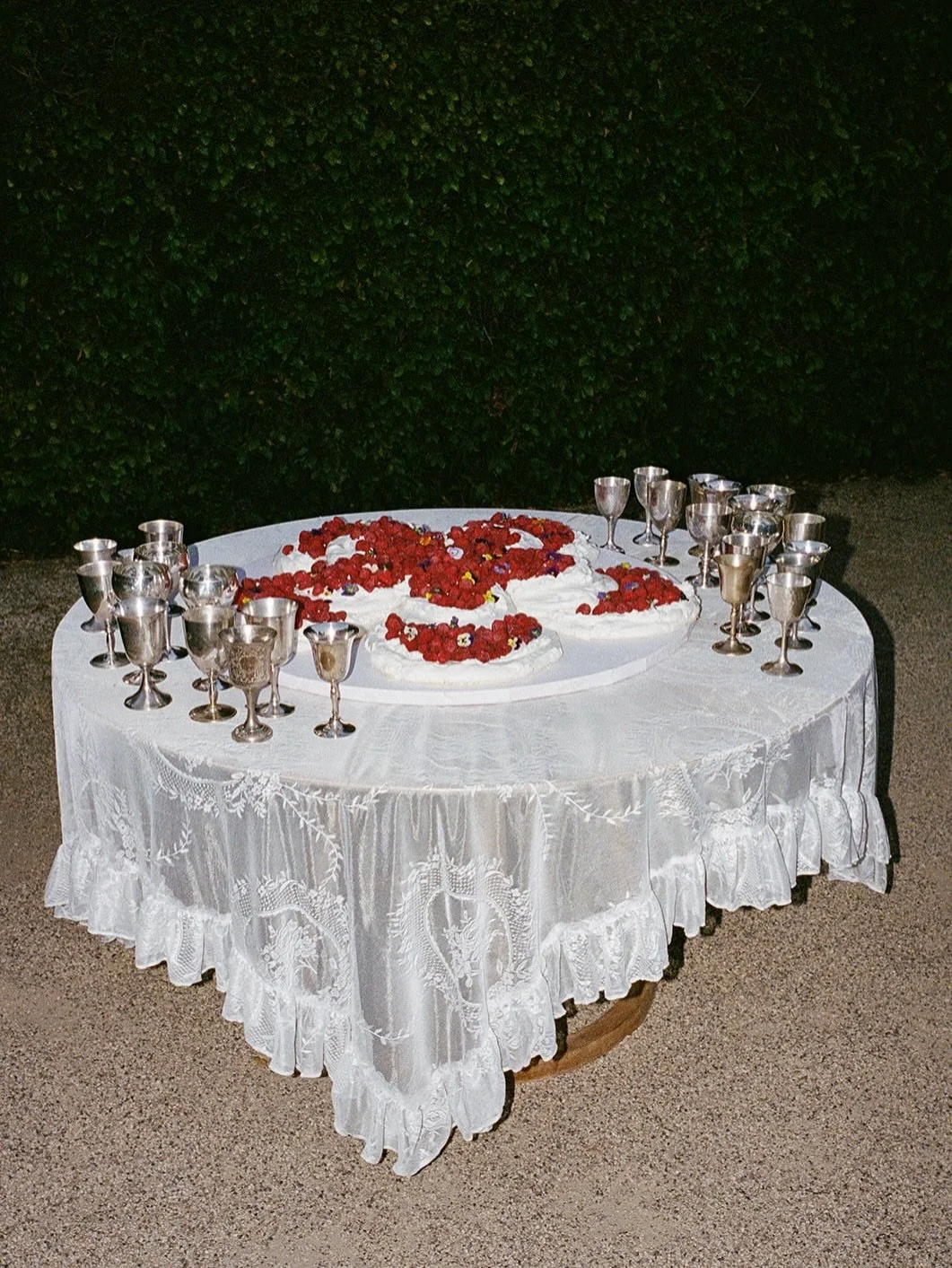 Italian-inspired tables layered with silver details and pieces that make a dinner feel special before the first course even arrives. ✨🥖🍋🍅 ✨ 

Couple | @mckensigraham &amp; @mattparadis 
Design &amp; Production | @wild_heart_events
Photographer | @