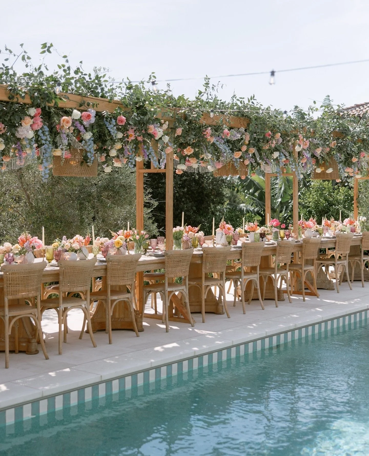 Laura + Lou&rsquo;s at-home Thursday wedding was the perfect reminder that the most meaningful celebrations are often the most intimate. From a heartfelt ceremony to a dreamy poolside dinner, every detail felt effortlessly special. With a mesmerizing