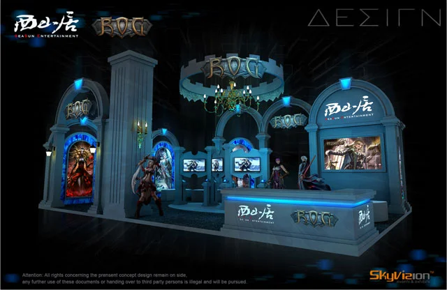 Relics of Gods' amazing booth at Gamescon
