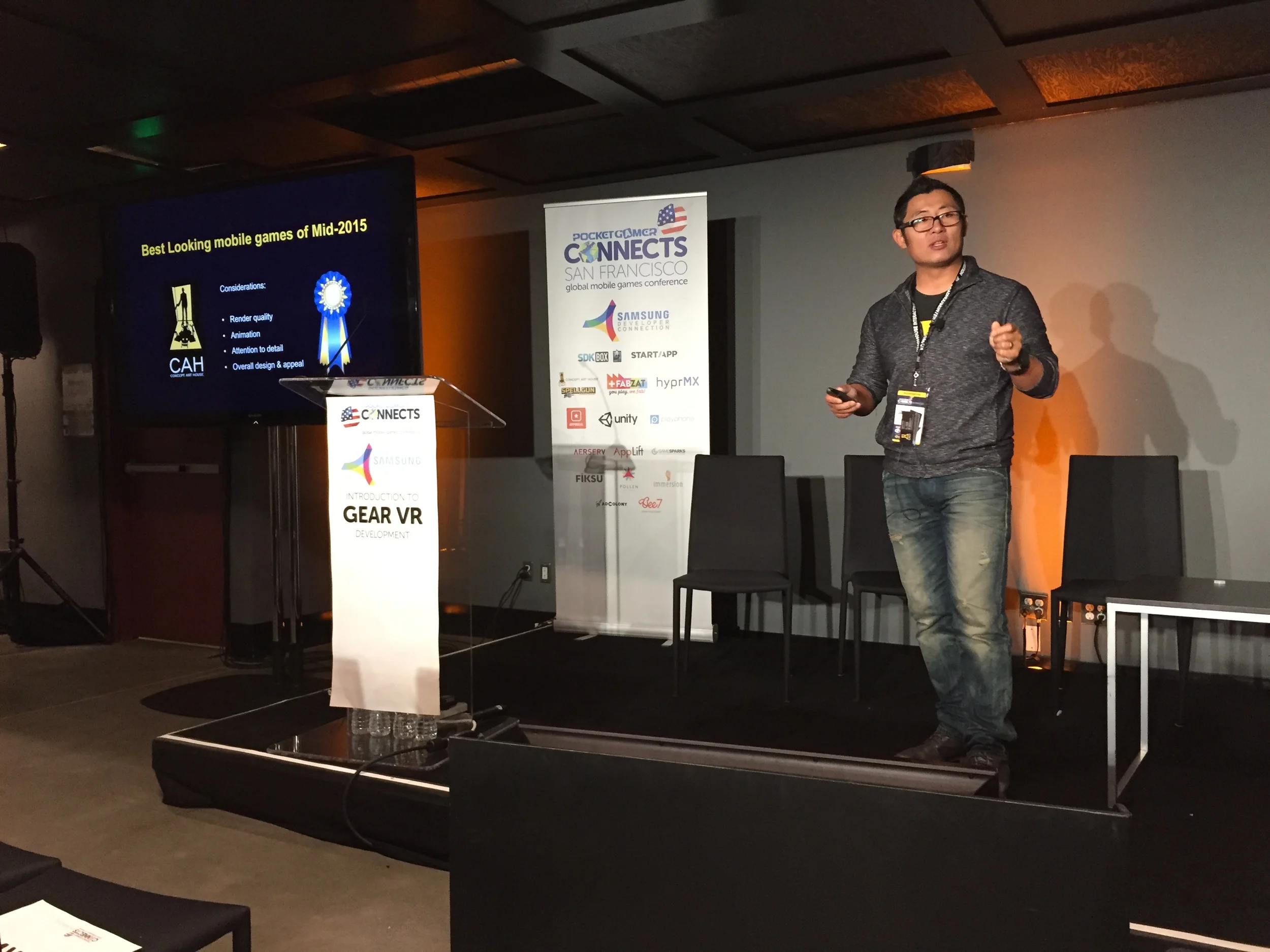 Concept Art House CEO, James Zhang, sharing the Best Looking Mobile Games of 2015.