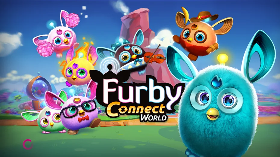 One of Concept Art House's marketing pieces for Hasbro's Furby Connect. 