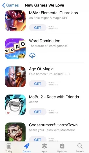 #2 in App Store's New Games We Love