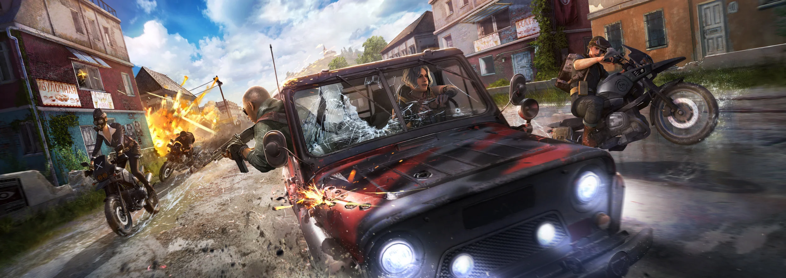 Key art piece created by CAH prior to Season 4 release (Copyright: PUBG Corp.)