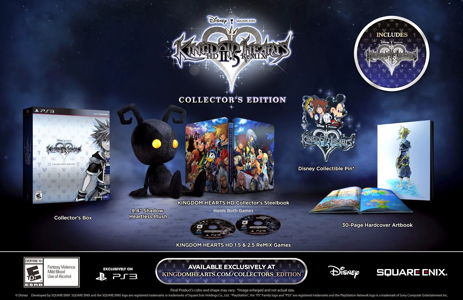 Kingdom Hearts 2.5 HD  Remix Collector's Edition Announced