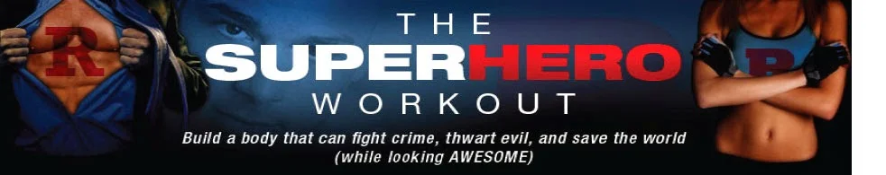 Train Like a Marvel or DC Character with these Superhero inspired Workout