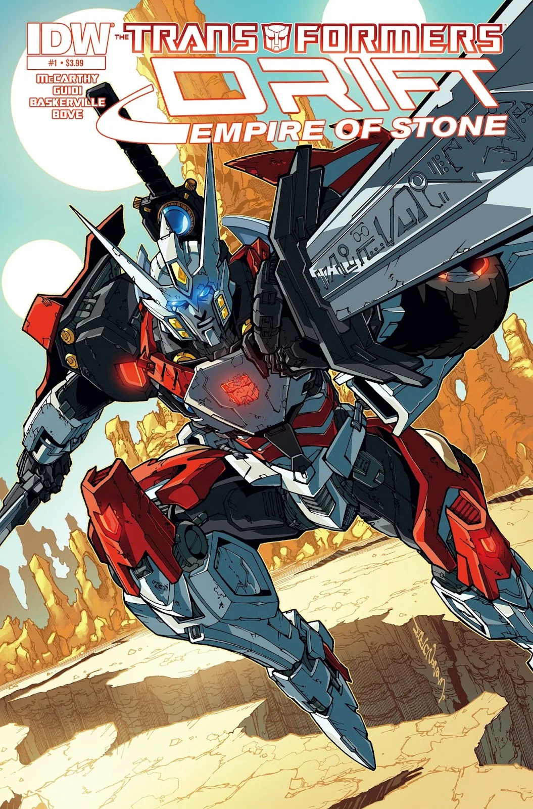 Transformers: Drift #1 Empire Of Stone (Comic Review)