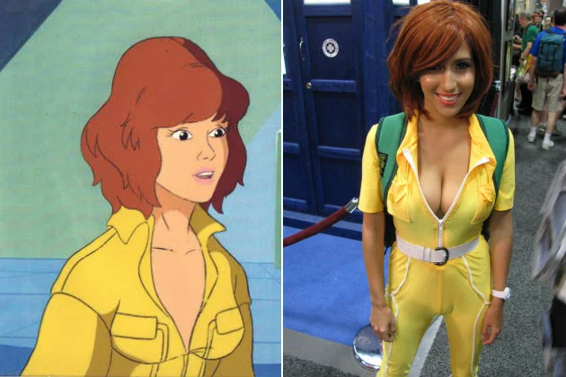 Cosplay Girl Of The Week #103 (April O'Neil)