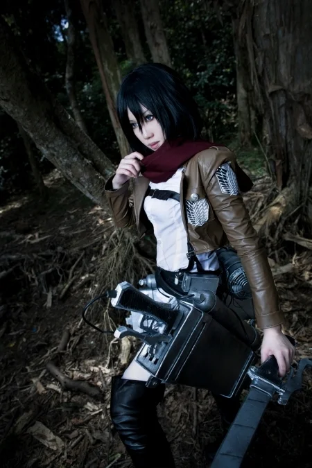 Cosplay Girl Of The Week #105 (Mikasa)