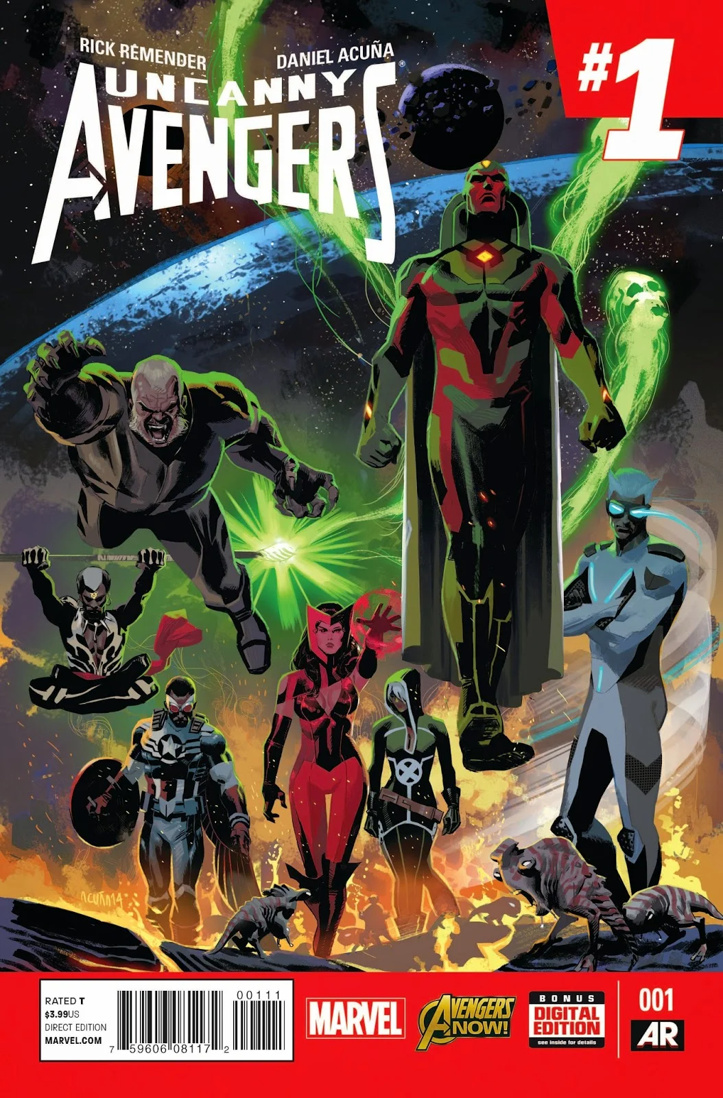  Your First Look at UNCANNY AVENGERS #1!