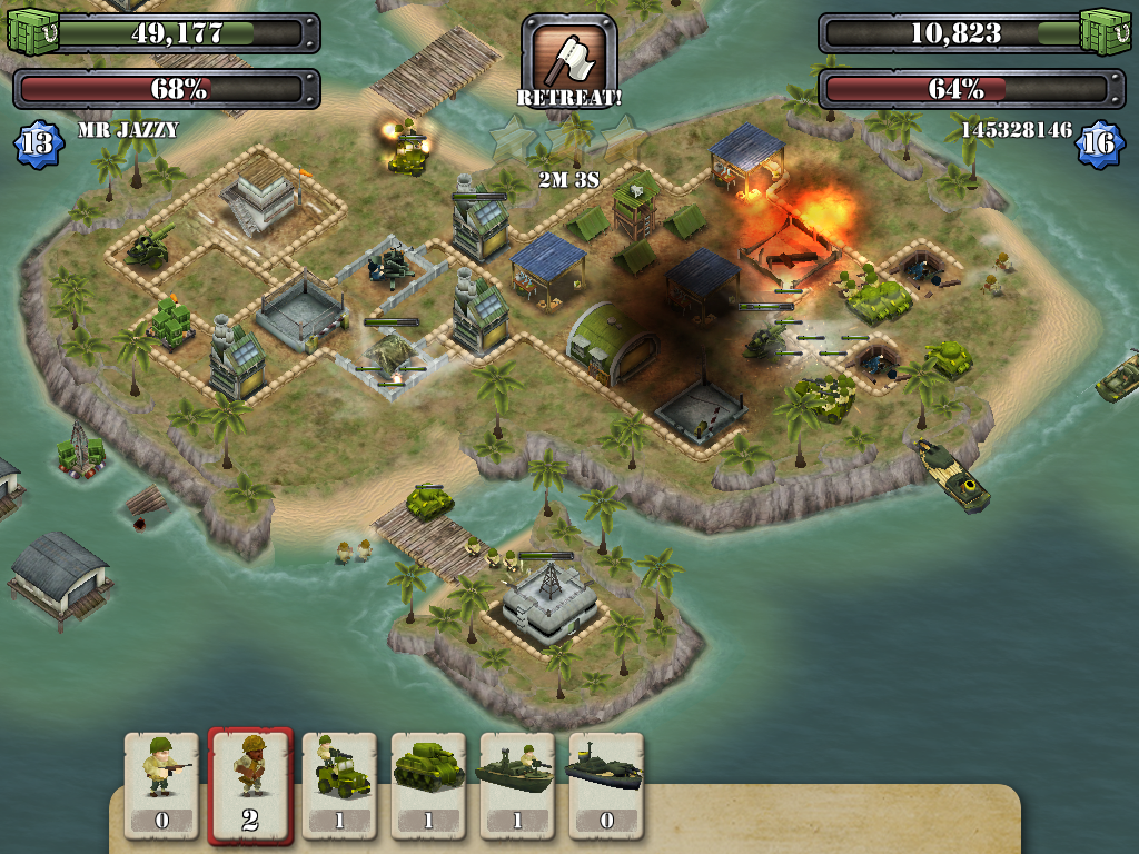 Battle Islands screenshot 4_battle in progress 1.PNG