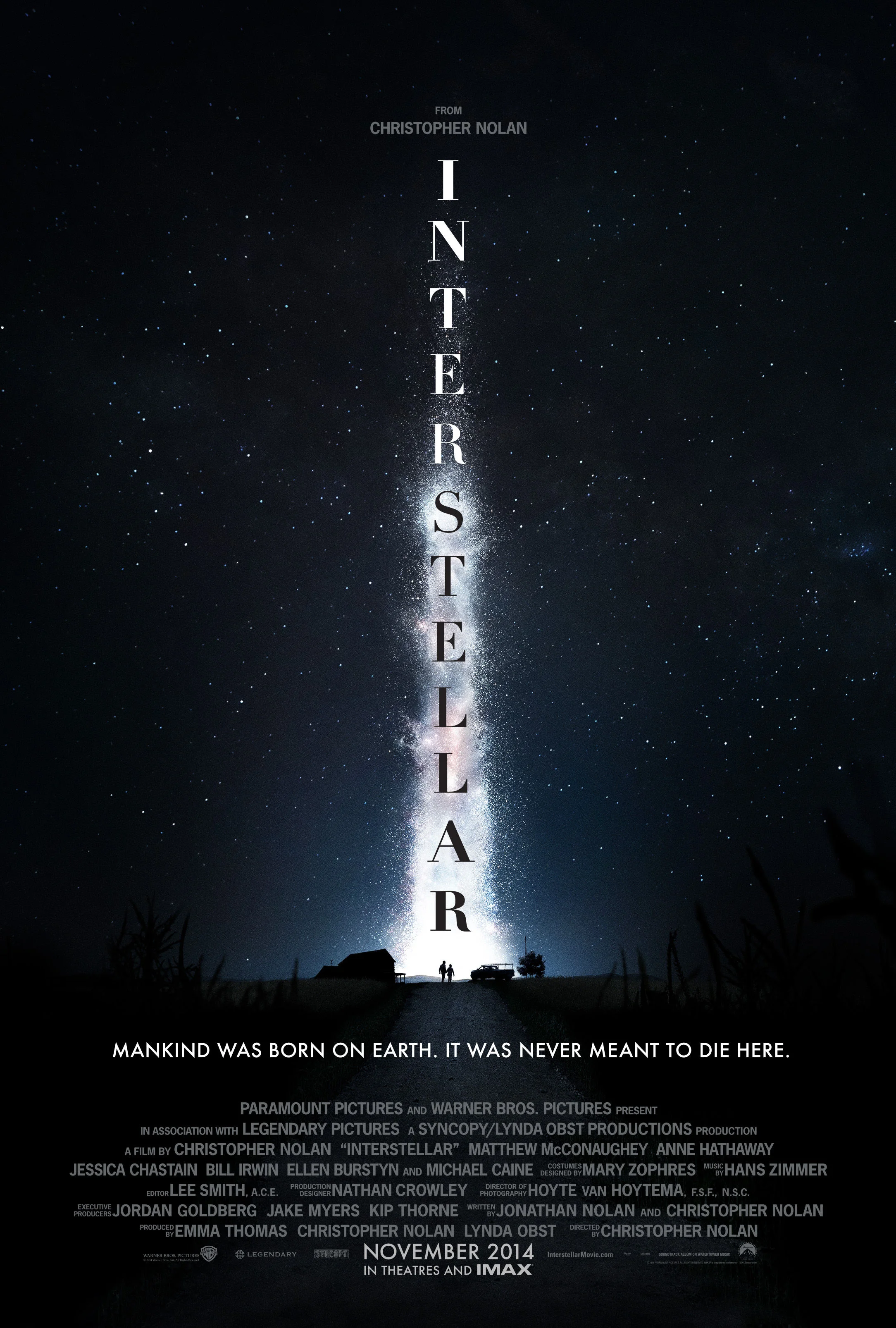 Interstellar Coming To Blu-Ray/DVD March 31st 2015