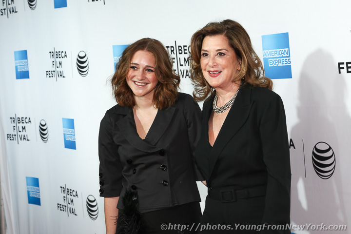  Daughter with Paula Weinstein, Executive Vice President of TriBeca Entertainment. 