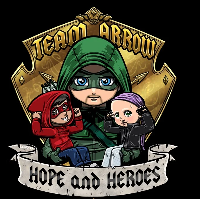 Team Arrow: Hope & Heroes Children Cancer Fundraiser Recap