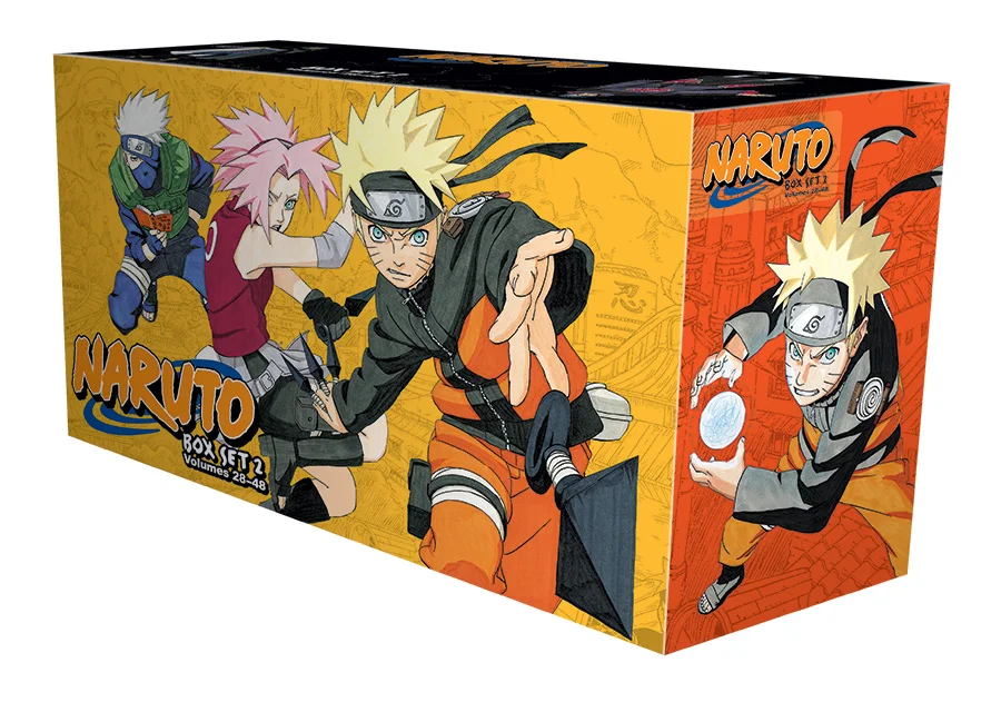 VIZ MEDIA Announces New BLEACH & NARUTO Manga Box Set Editions