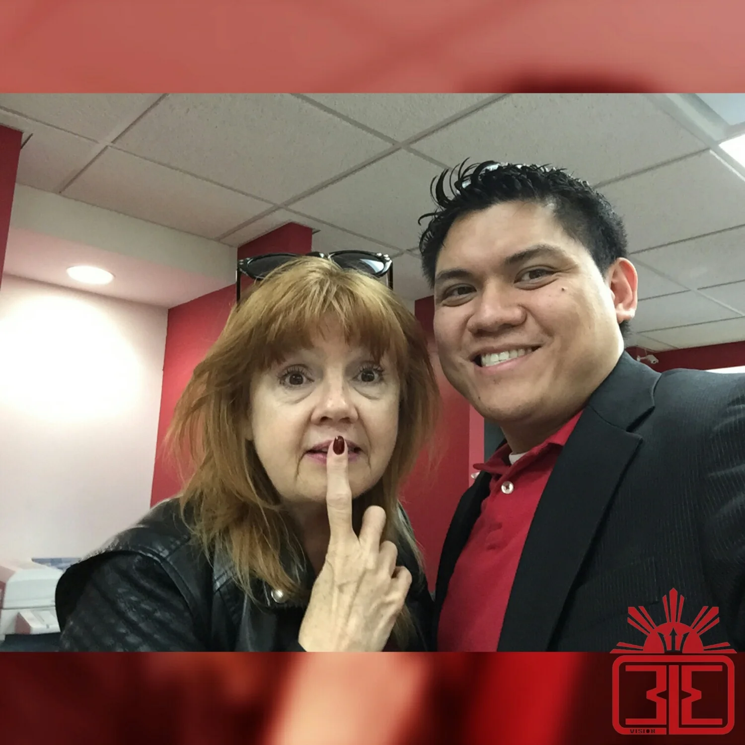 Annie Golden and Myself 