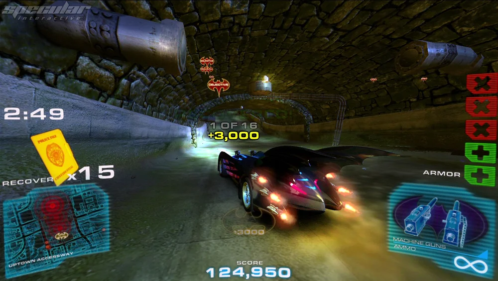 Otakus & Geeks Arcade Week: Batman - The Batmobile Game