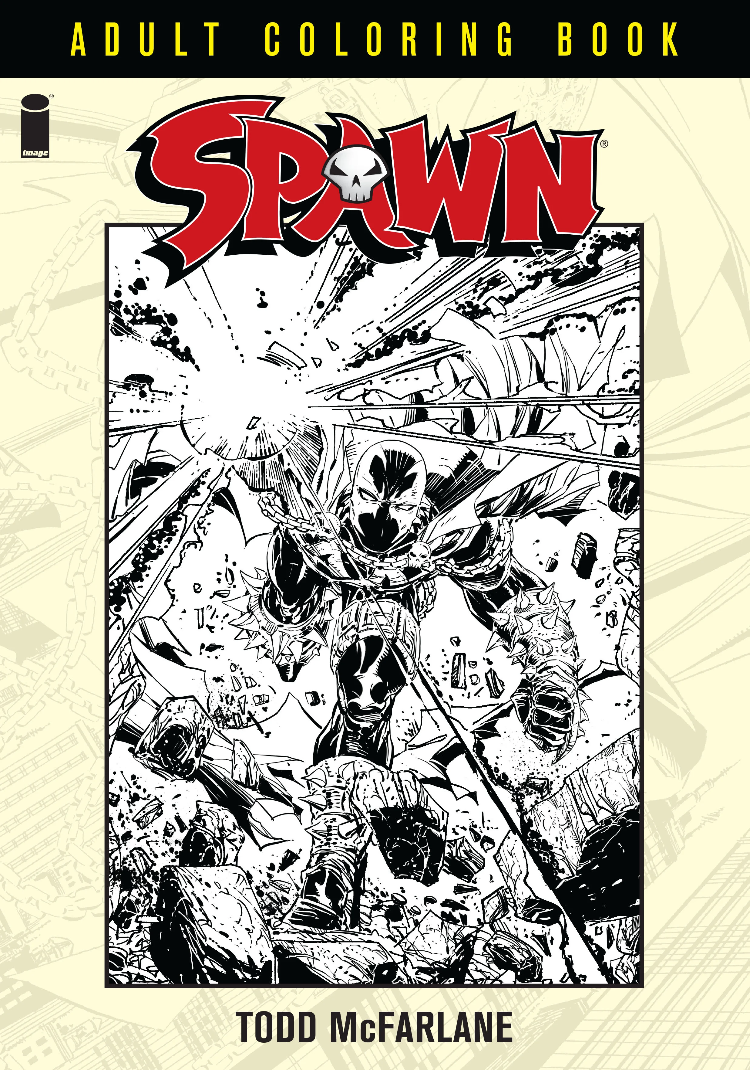 SPAWN Adult Coloring Book Announced