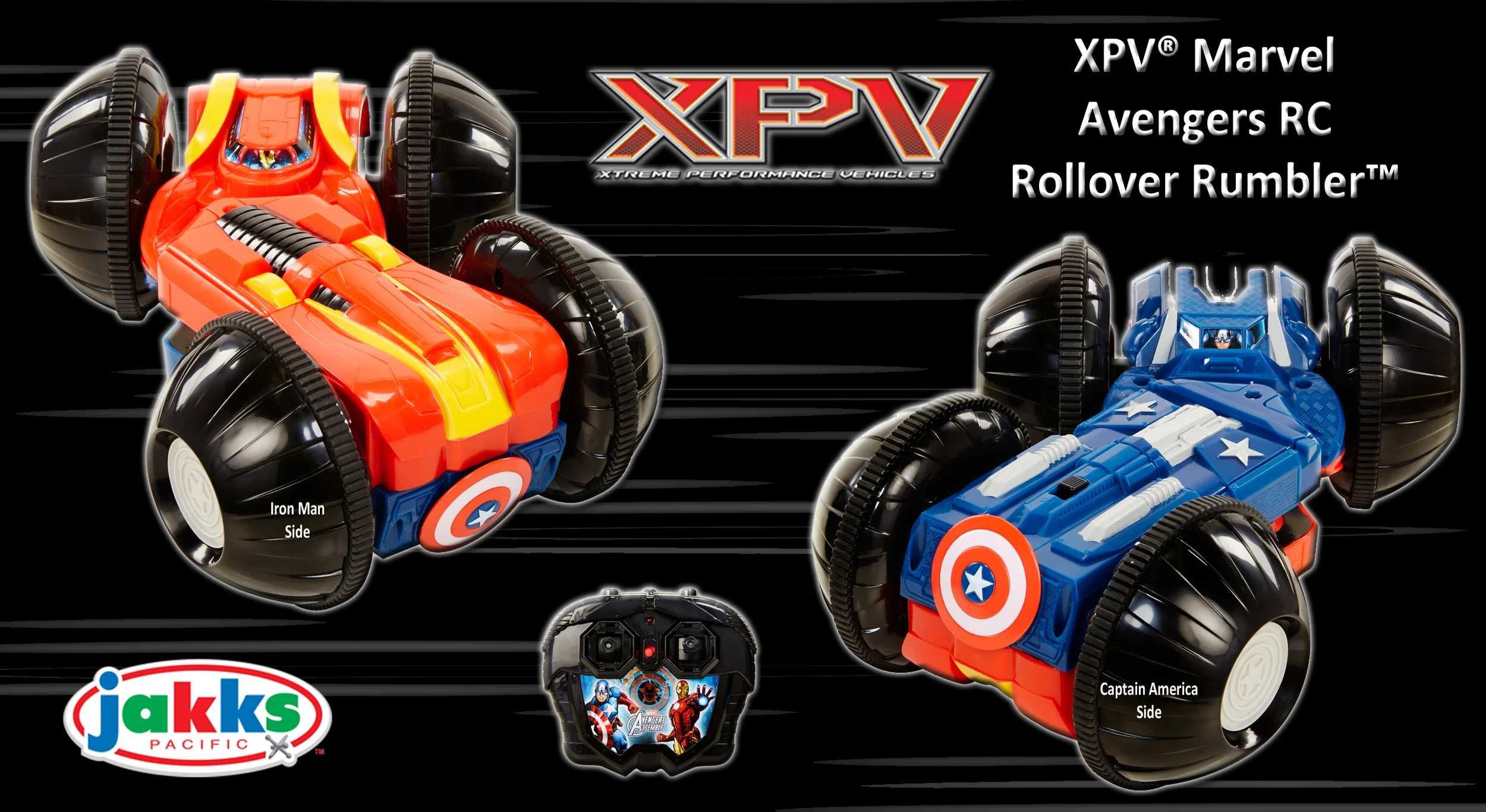 Marvel's Avengers RC Rollover Rumbler From Jakks Pacific