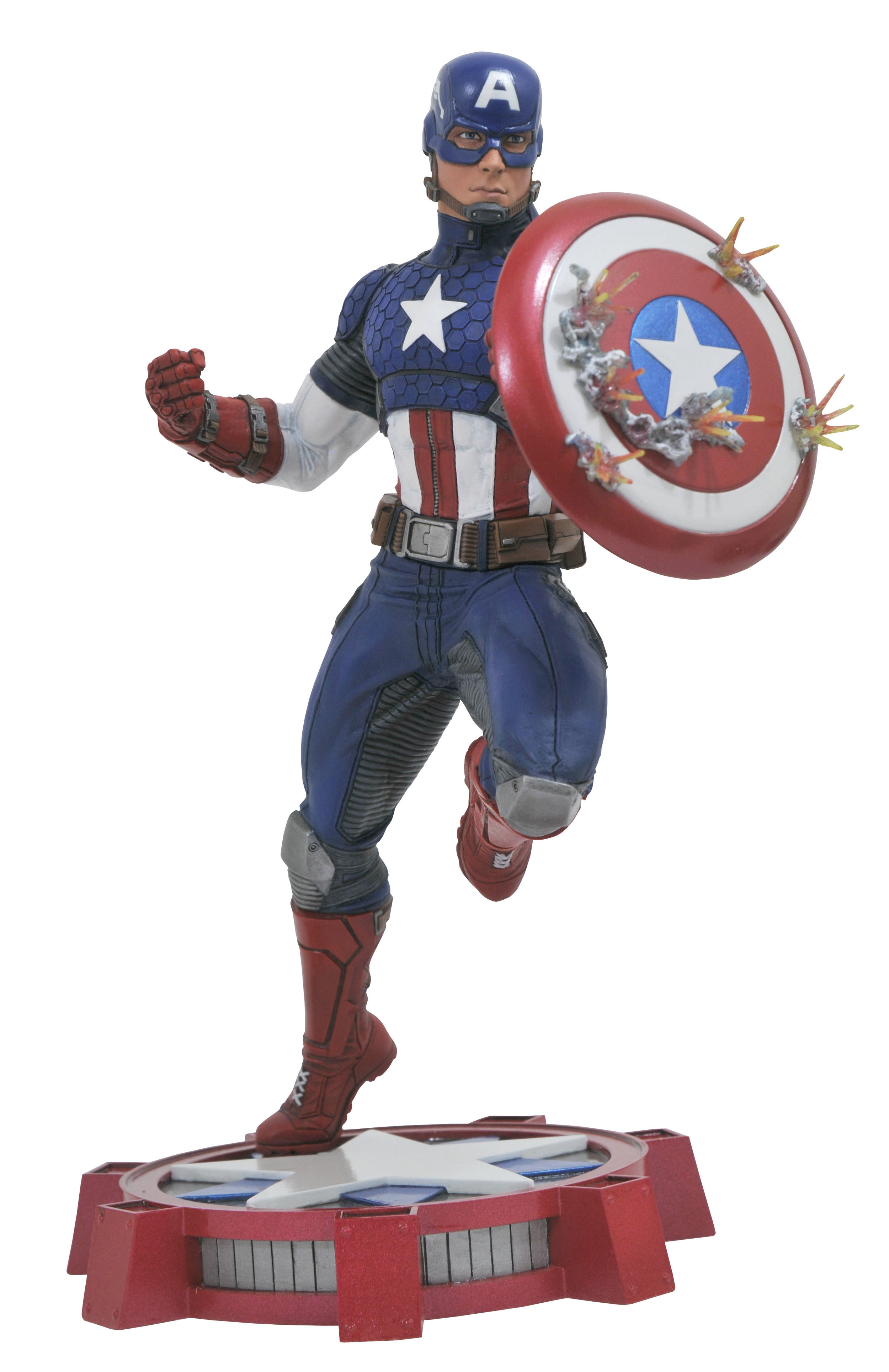 DIAMOND SELECT TOYS Marvel Gallery Marvel Now Captain America PVC Vinyl Figure AUG172640