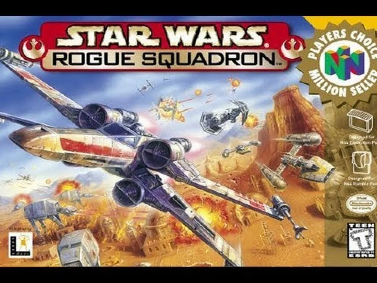 Star Wars Rogue Squadron (Videogame Flashback)