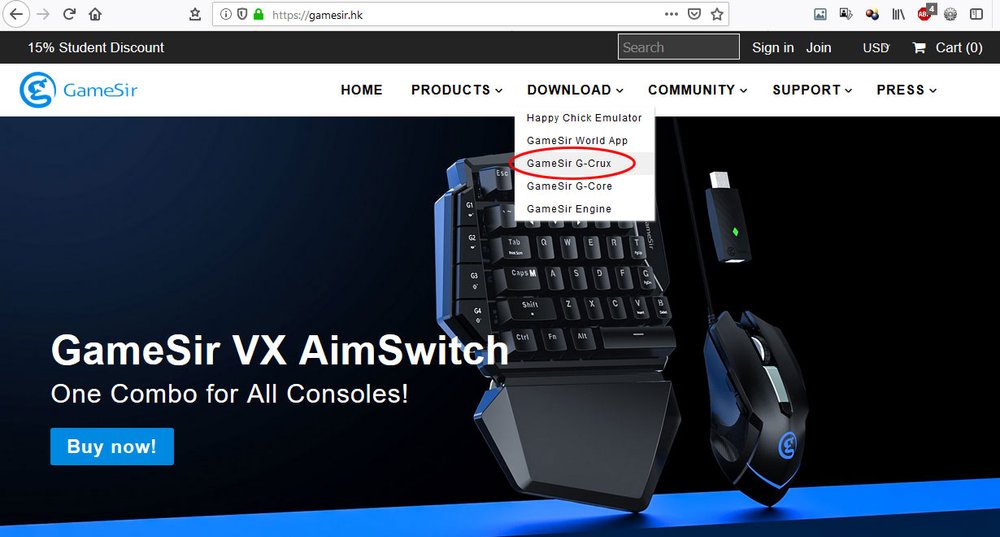 Review Gamesir Vx Aimswitch Keyboard Mouse Combo For Consoles Otakus Geeks Review Gamesir Vx Aimswitch Keyboard Mouse Combo For Consoles Otakus Geeks