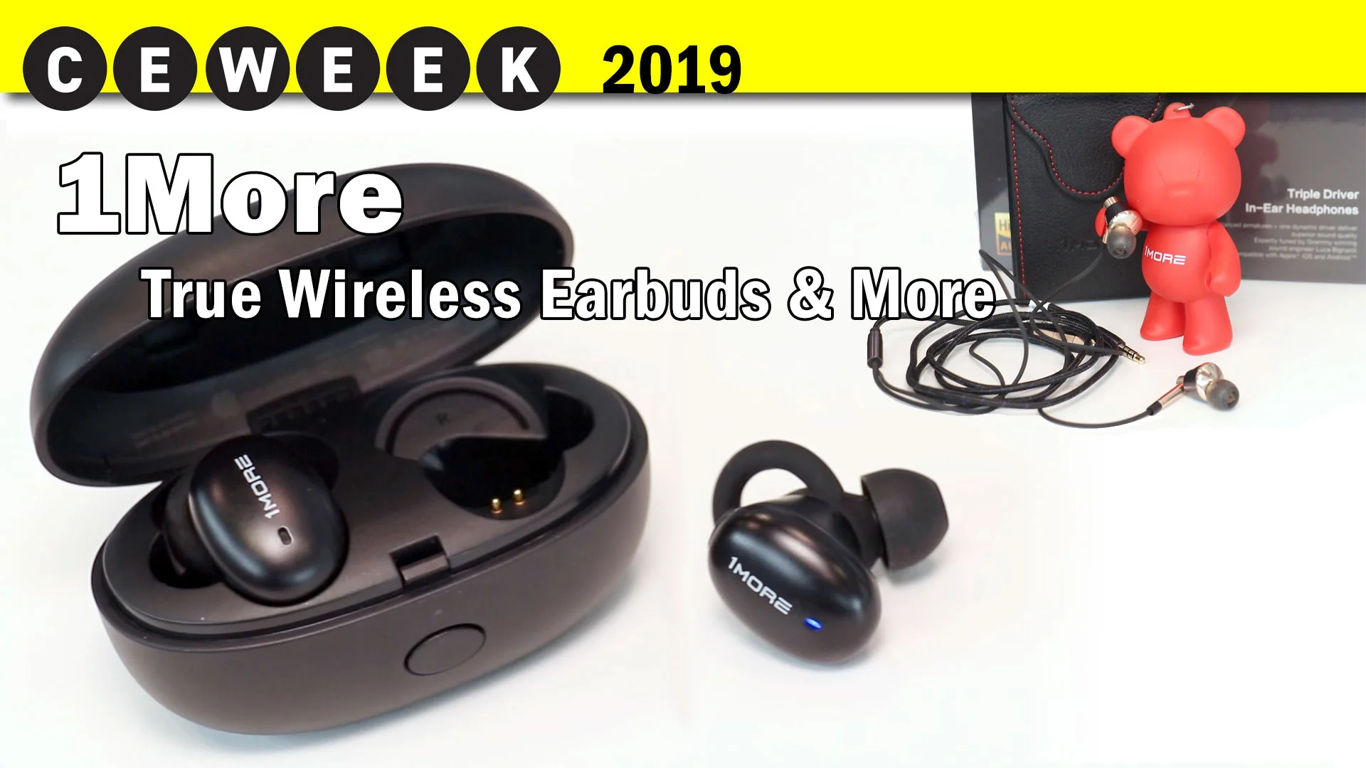 1More's Balanced Armature Earbuds &amp; Headphones @CE Week 2019