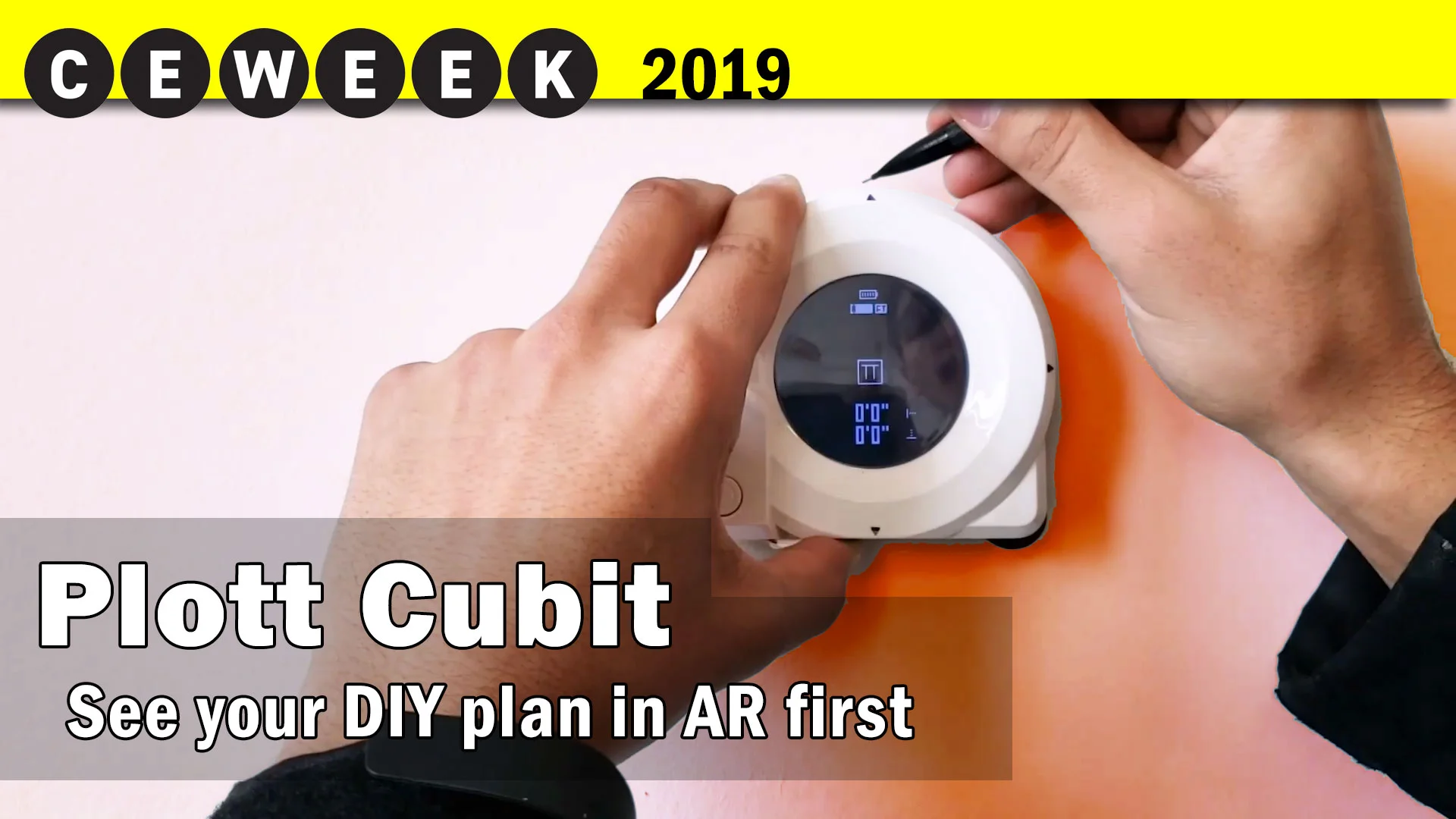 See Your DIY Plan in Augmented Reality First with Plott Cubit @CE Week 2019