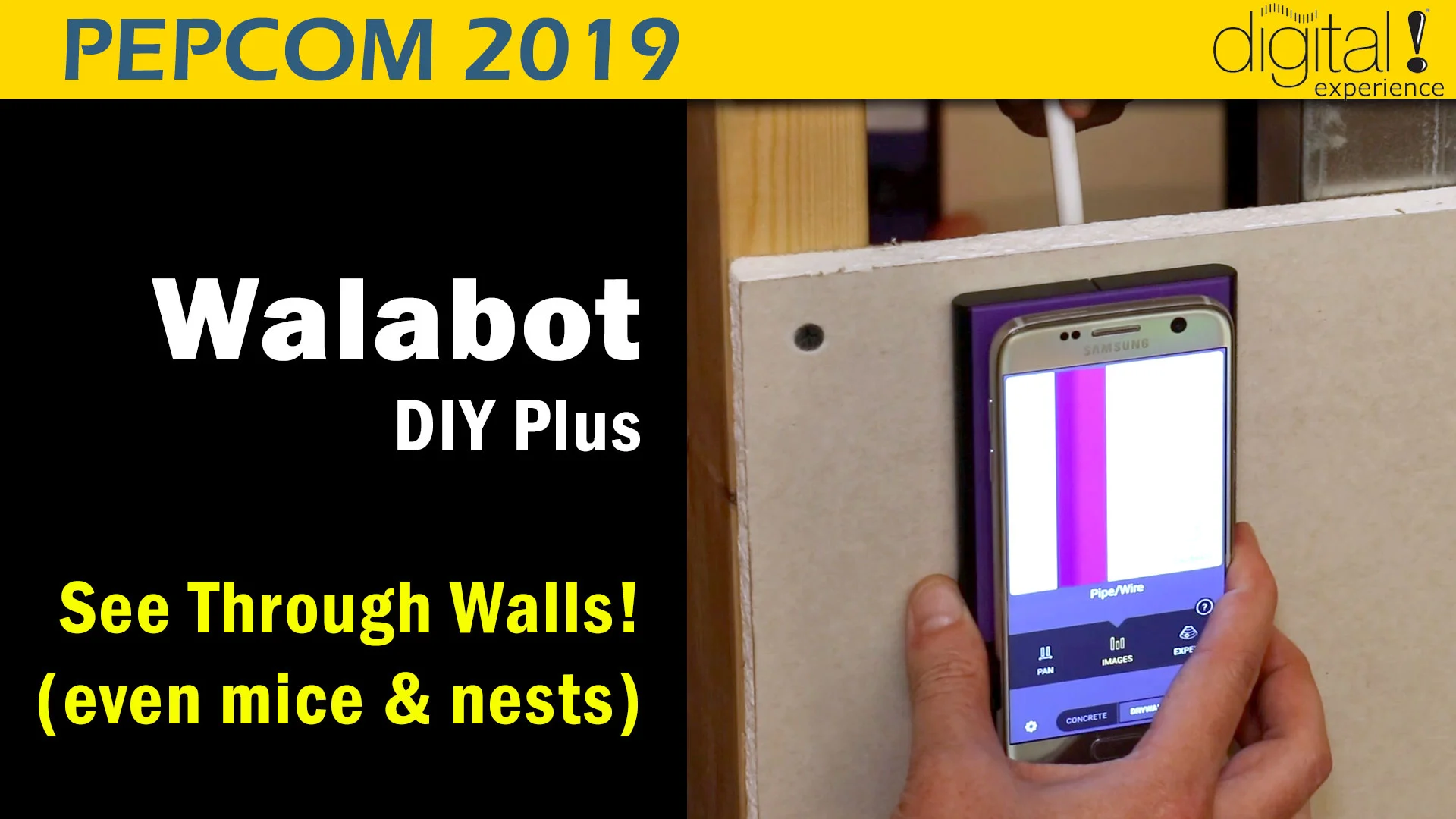 See Through Walls with Walabot DIY Plus @Pepcom 2019
