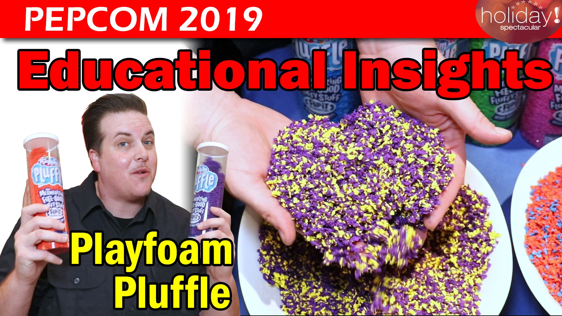 Playfoam Pluffle Playfully Oozes, Doesn't Stick!