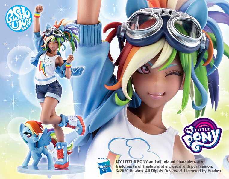 NEWS: Rainbow Dash of MY LITTLE PONY is joining Kotobukiya’s BISHOUJO line!