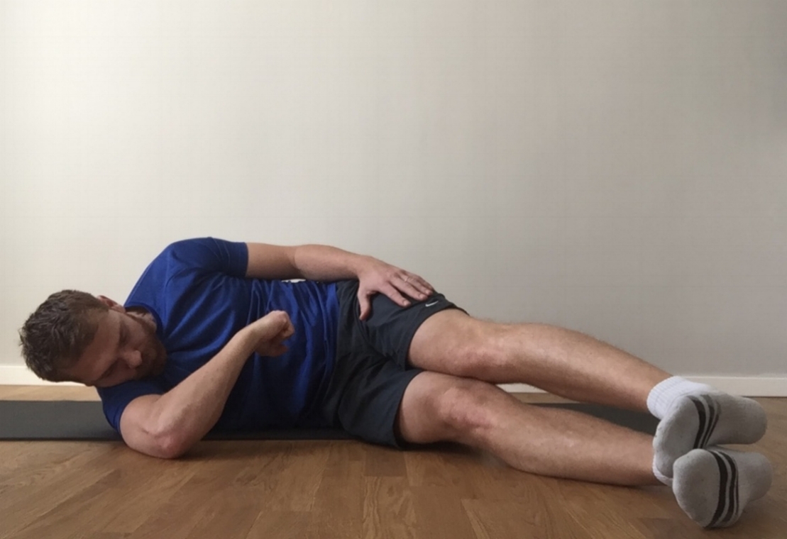 Step 3 - Isometric Contraction Towards Floor (15-30)
