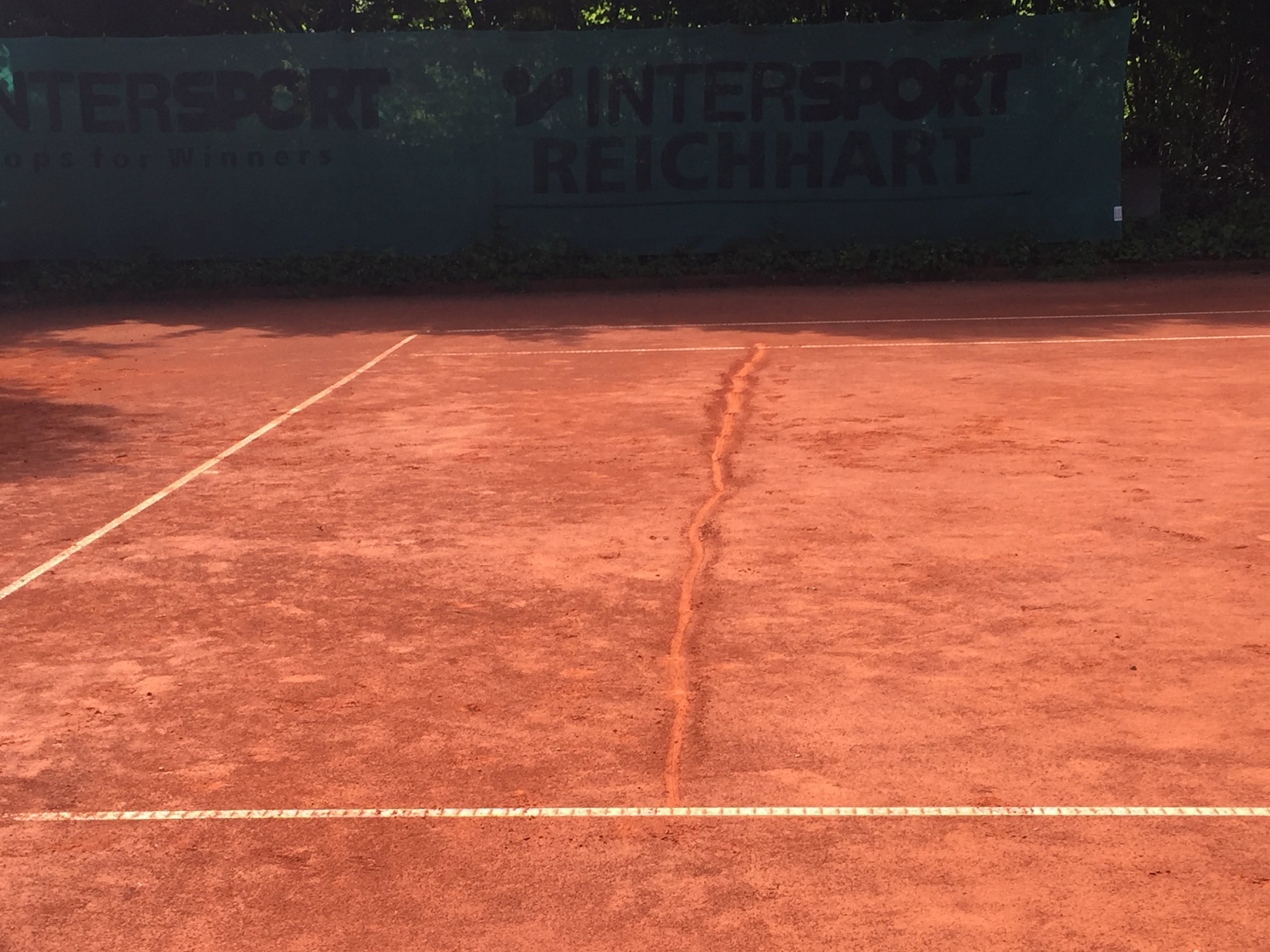 This line can be adjusted closer or further from the baseline, depending on how demanding you'd like to be.